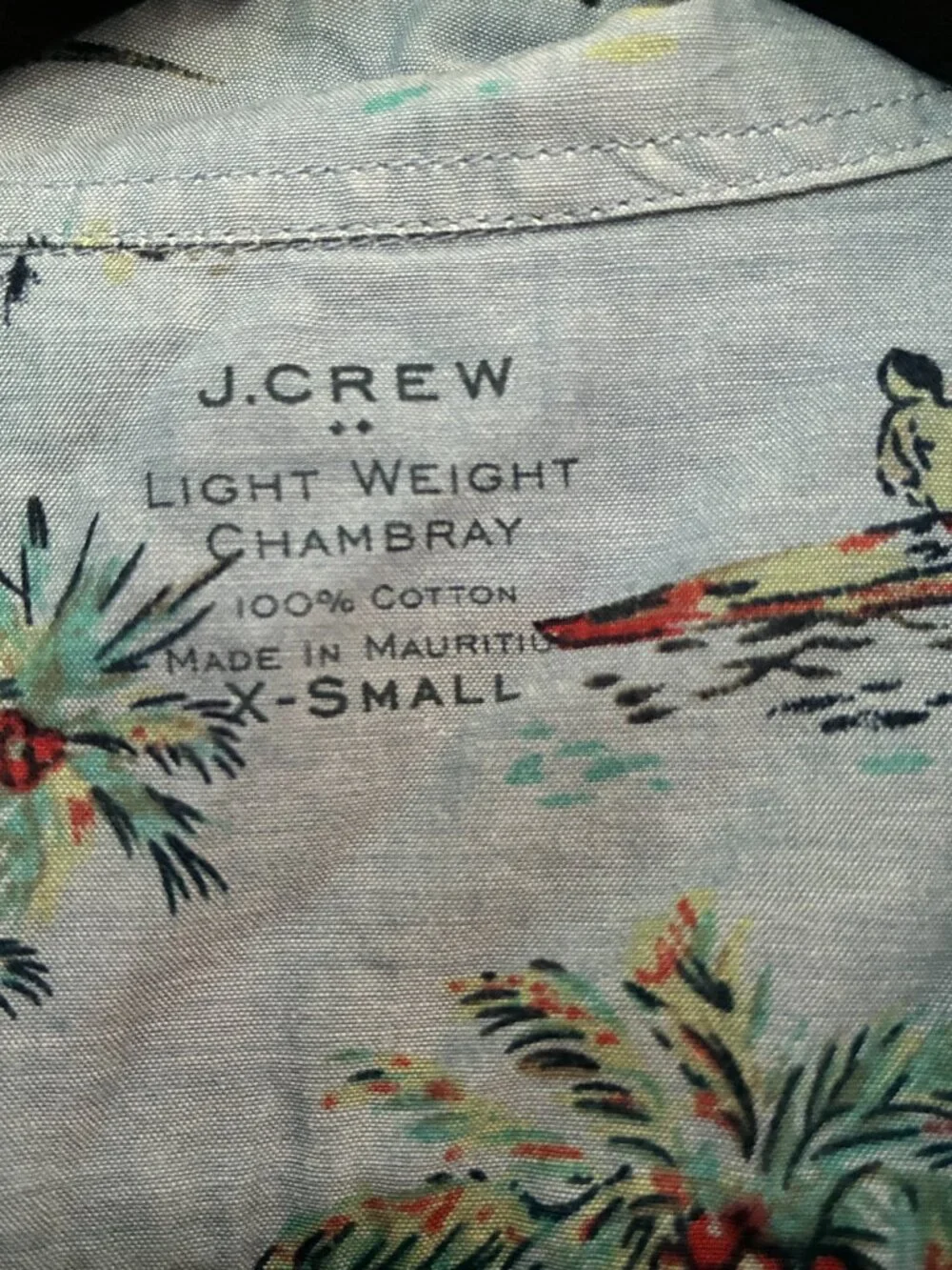 J. Crew mens button